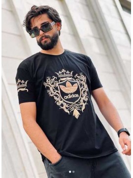 تیشرت یقه گرد گلدوزی کد 1202